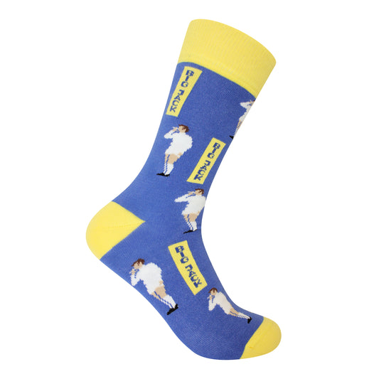 Big Jack' Charlton | Retro Shirt Socks | White | Size UK 7 - 11