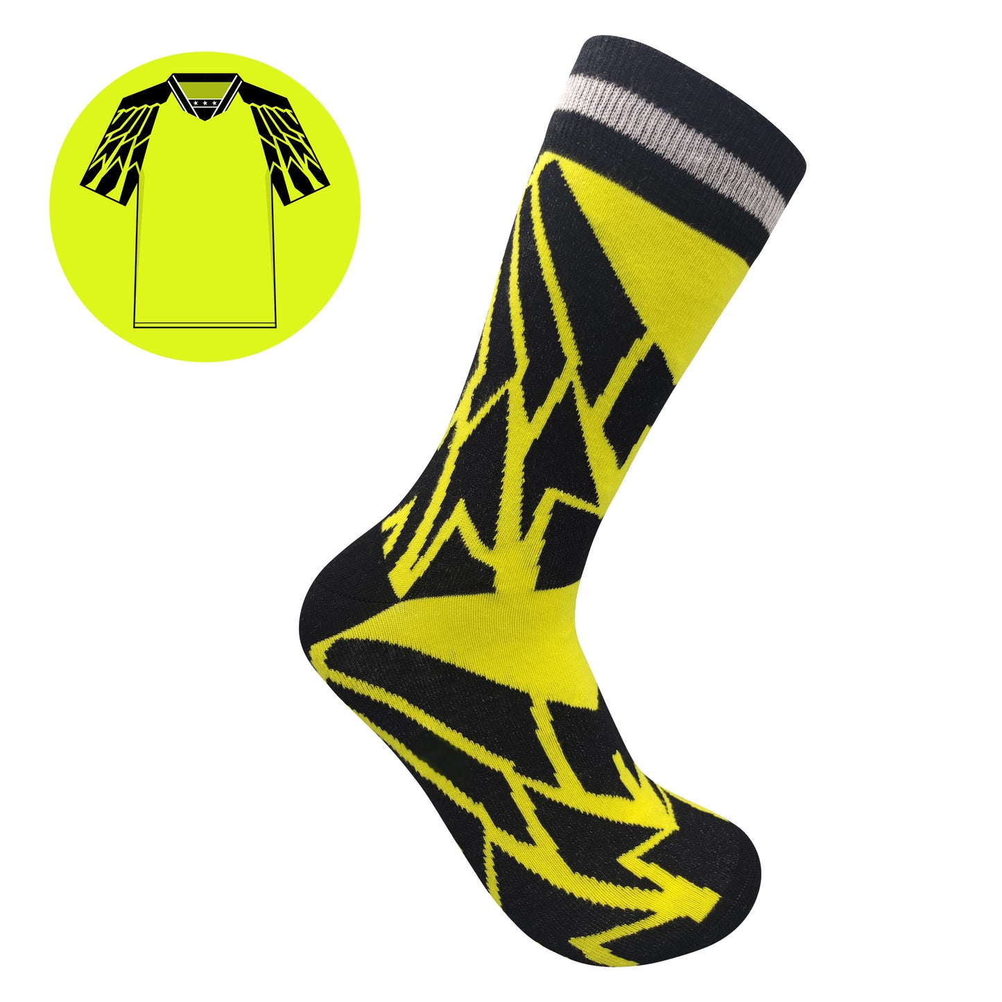 Dortmund Retro Shirt Sock Gift Box | Size UK 7 - 11