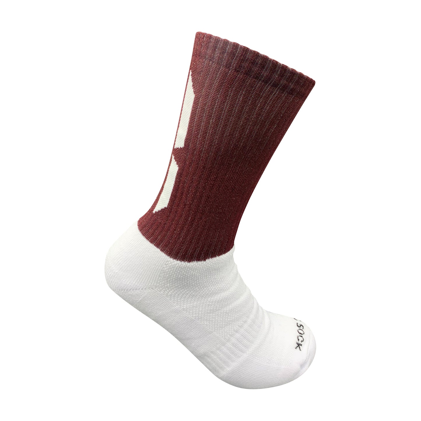 Gael-Tek Mid Socks For Gaelic Games | Maroon & White