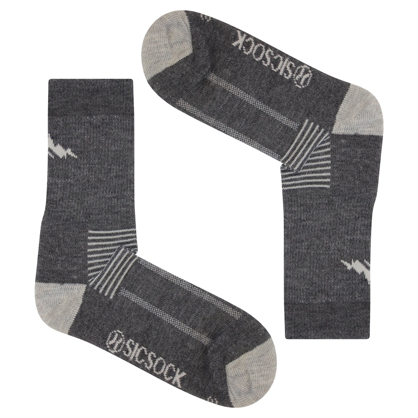 Wild Atlantic Merino Wool Hiking / Walking Socks | Charcoal