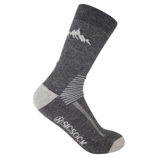 Wild Atlantic Merino Wool Hiking / Walking Socks | Charcoal