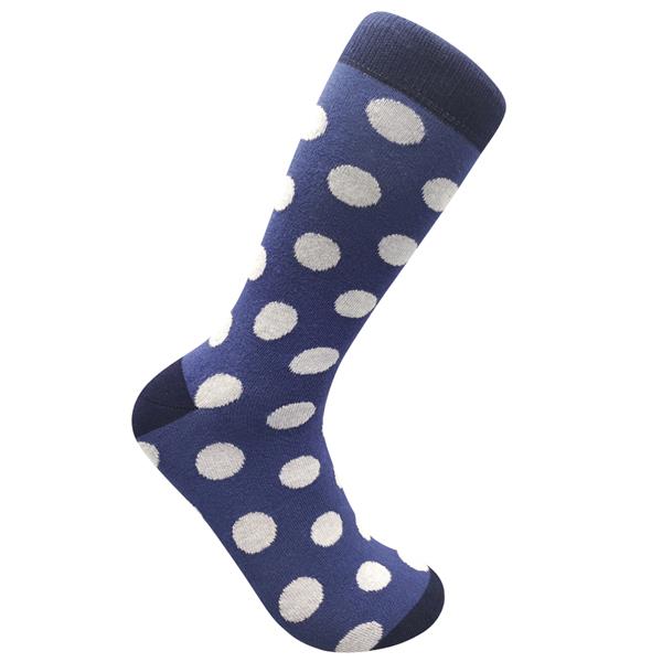 Wild Atlantic Sock Collection Luxury Polka Dot Socks 1 | Men