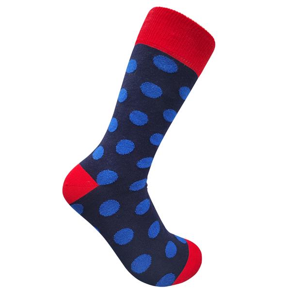 Wild Atlantic Sock Collection Luxury Polka Dot Socks 2 | Men