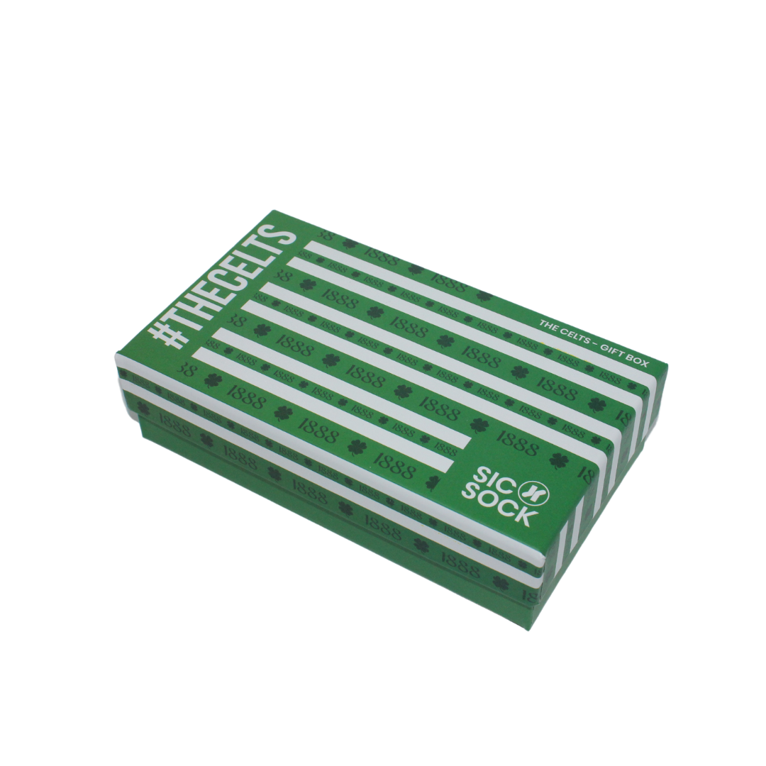 The Celts - Retro Shirt Sock Gift Box | Size UK 7 - 11