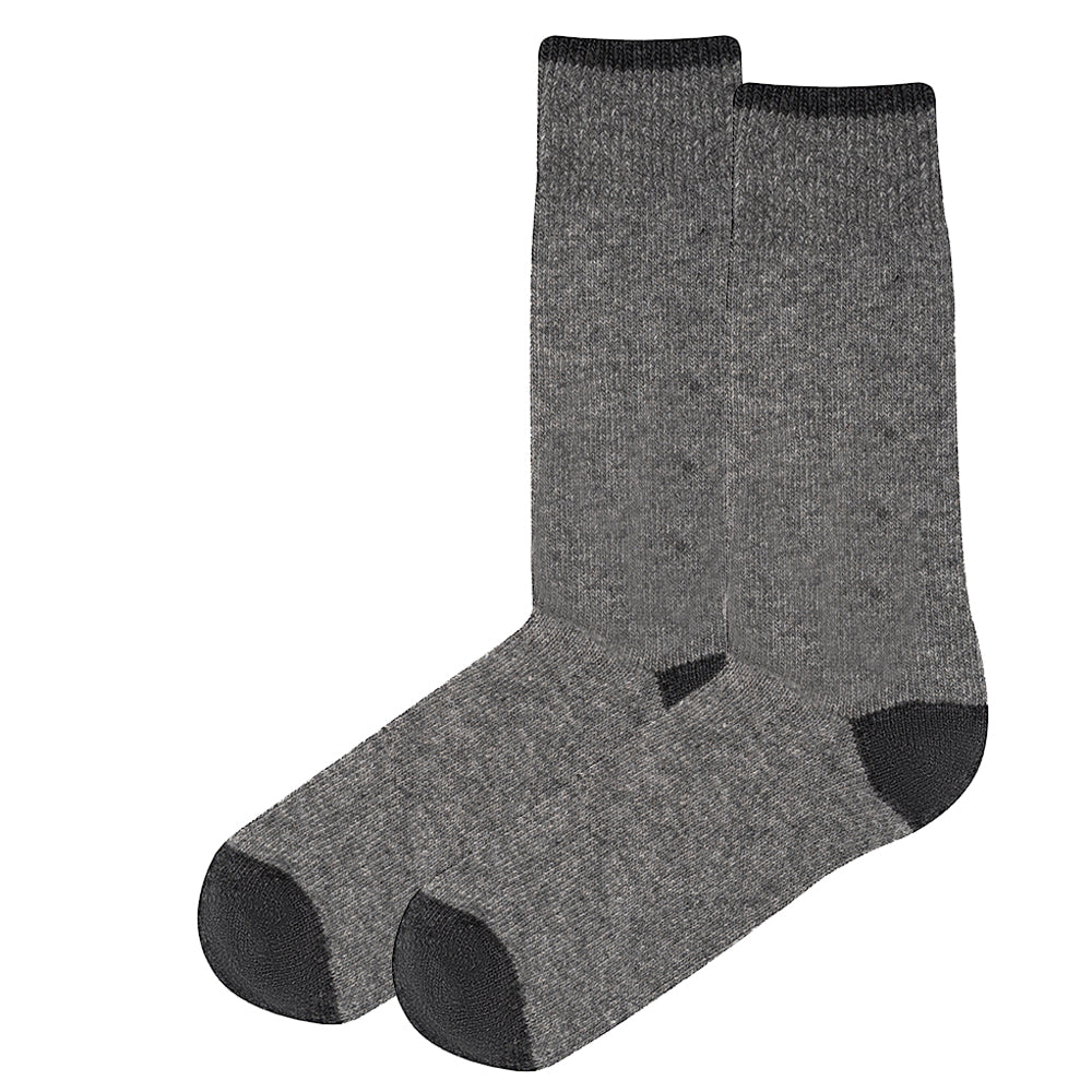 Luxury Cashmere Blend Socks Grey | Mens (UK 7-11)