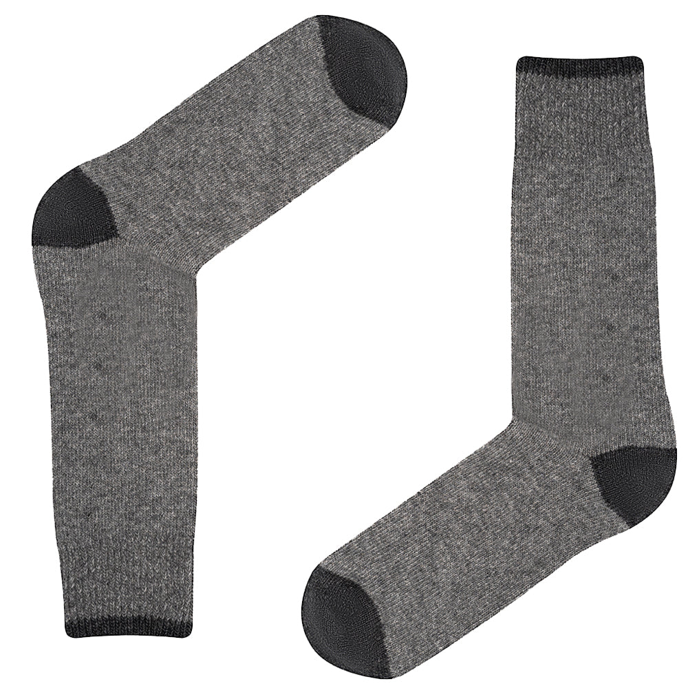 Luxury Cashmere Blend Socks Grey | Mens (UK 7-11)