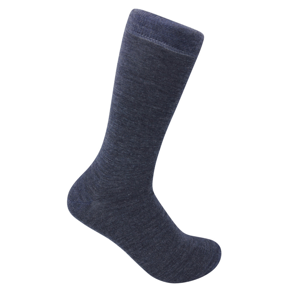 Wild Atlantic Sock Collection Luxury Wool Cotton Socks Blue | Men