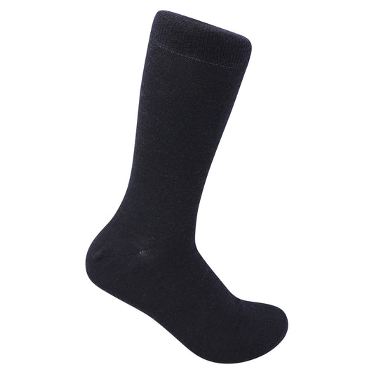 Wild Atlantic Sock Collection Luxury Wool Cotton Socks Navy | Men