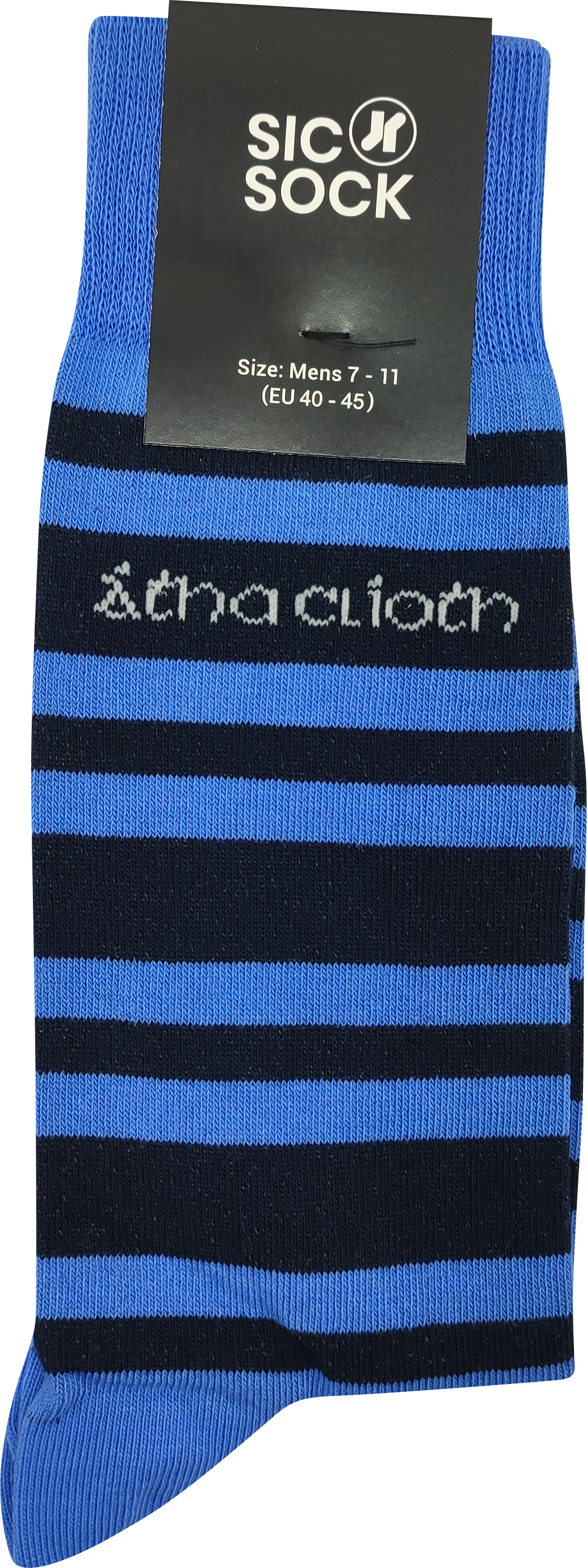 Dublin Striped Retro Socks Size UK 7 - 11