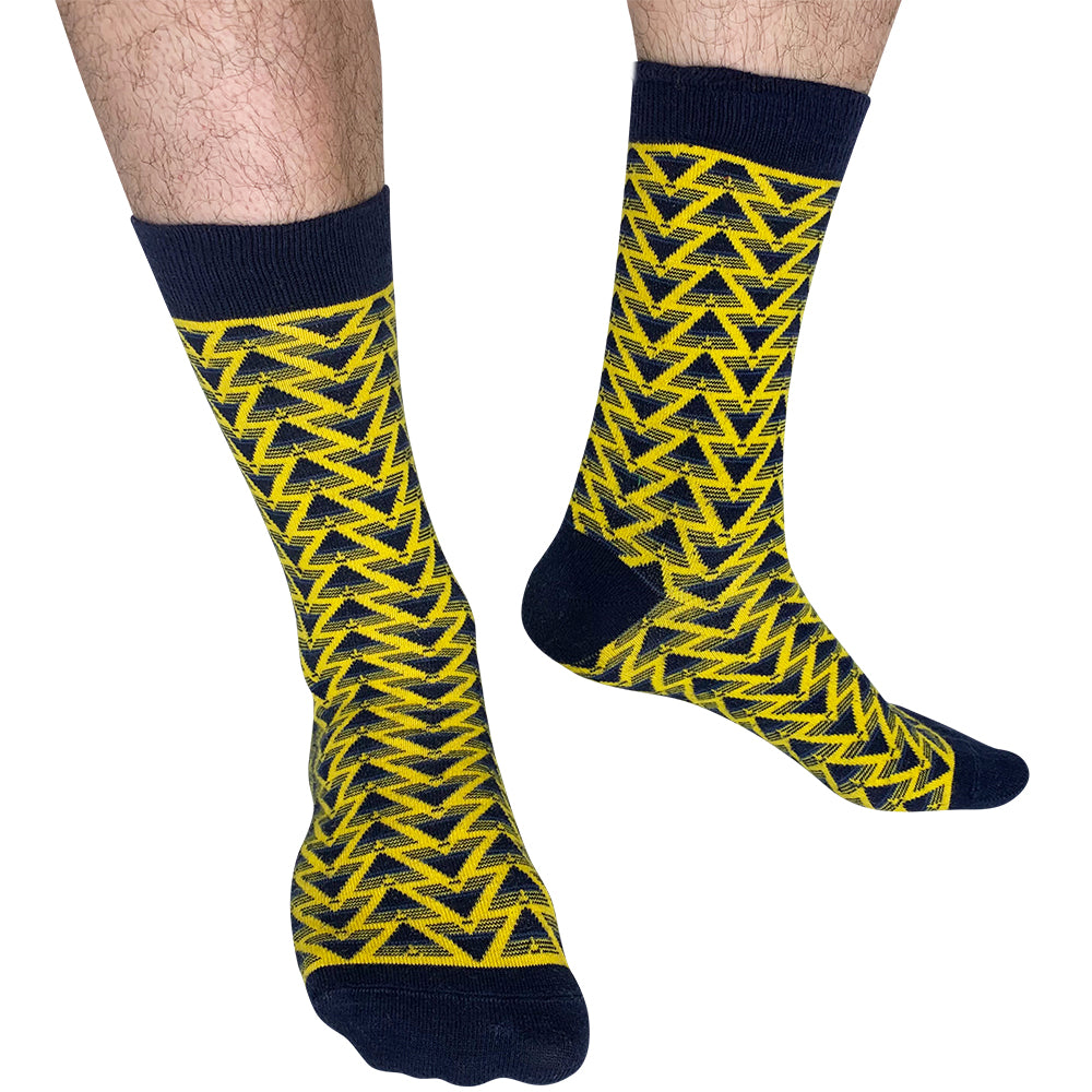 GoonR - Away 91 | Retro Shirt Socks | Bruised  Banana | Size UK 7 - 11