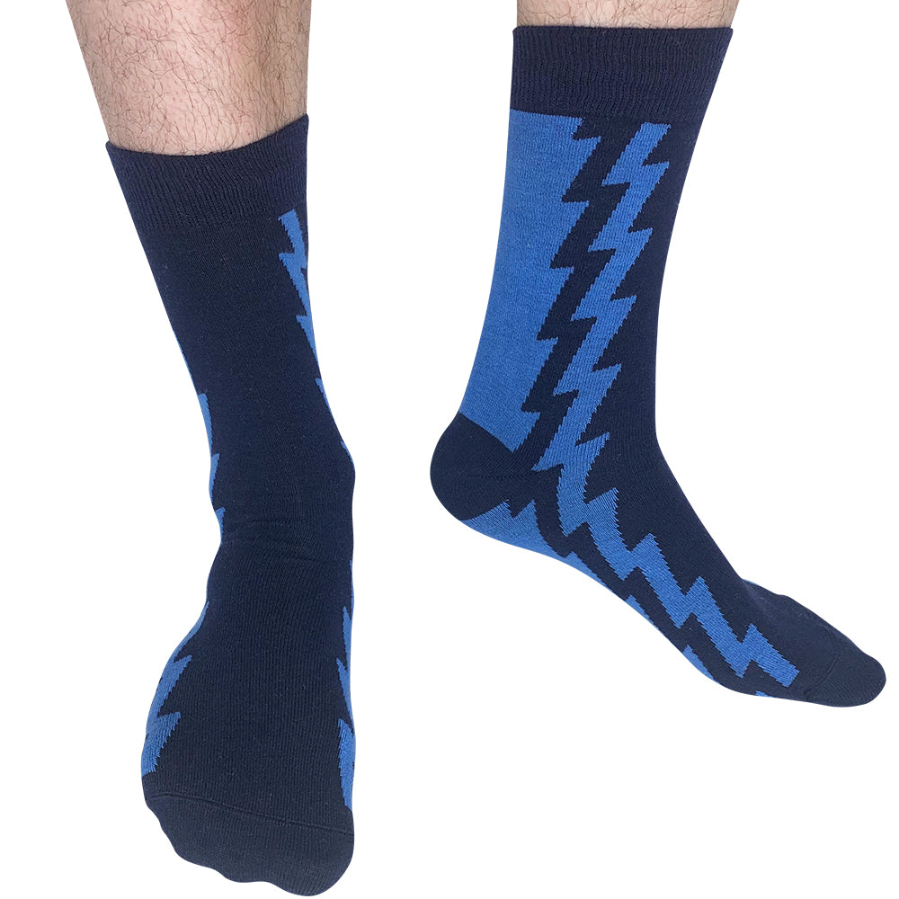 GoonR - Away 95 | Retro Shirt Socks | Blue Electric Shock | Size UK 7 - 11