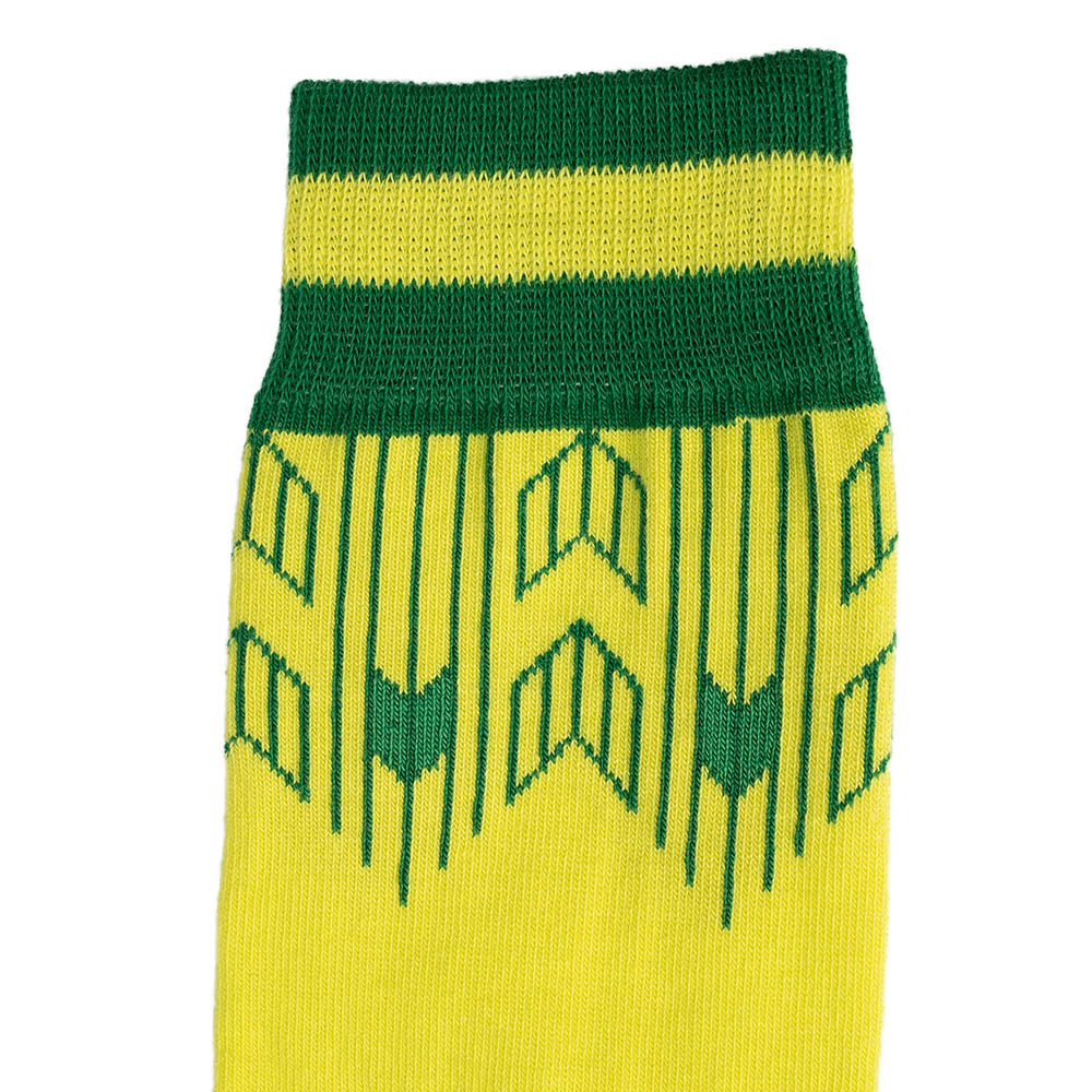 The Celts - Away 89 | Retro Shirt Socks | Yellow | Size UK 7 - 11