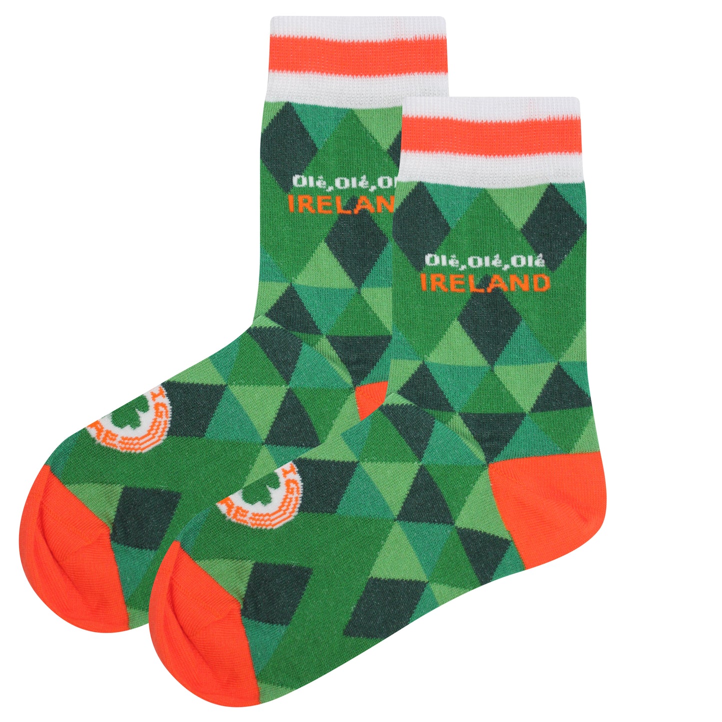 YGIG Ireland Womens Football Team Fan Socks Size