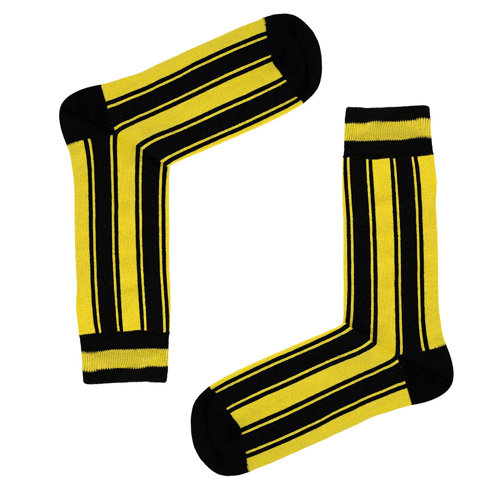 Dortmund - Home 96 | Retro Shirt Socks | Yellow | Size UK 7 - 11