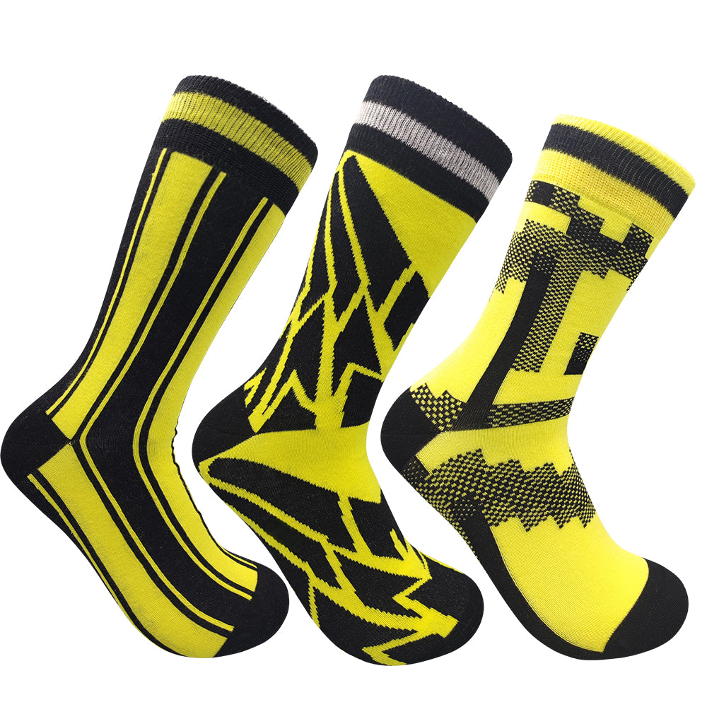 Dortmund Retro Shirt Sock Gift Box | Size UK 7 - 11