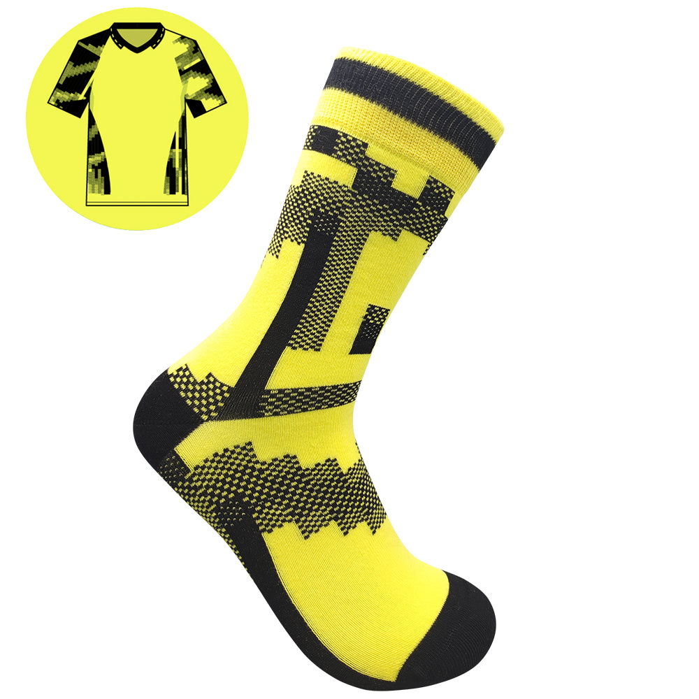 Dortmund Retro Shirt Sock Gift Box | Size UK 7 - 11