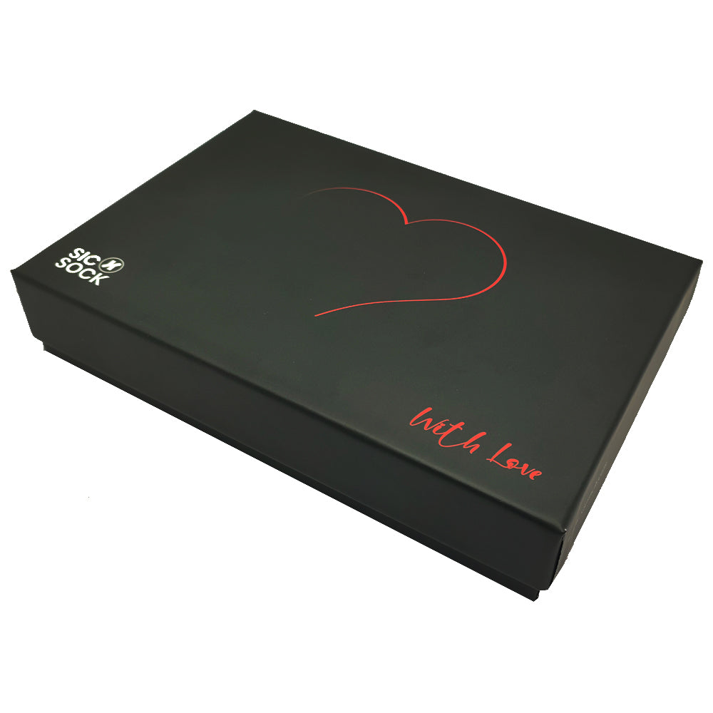 With Love Socks Gift Box - For Him Size UK 7 - 11