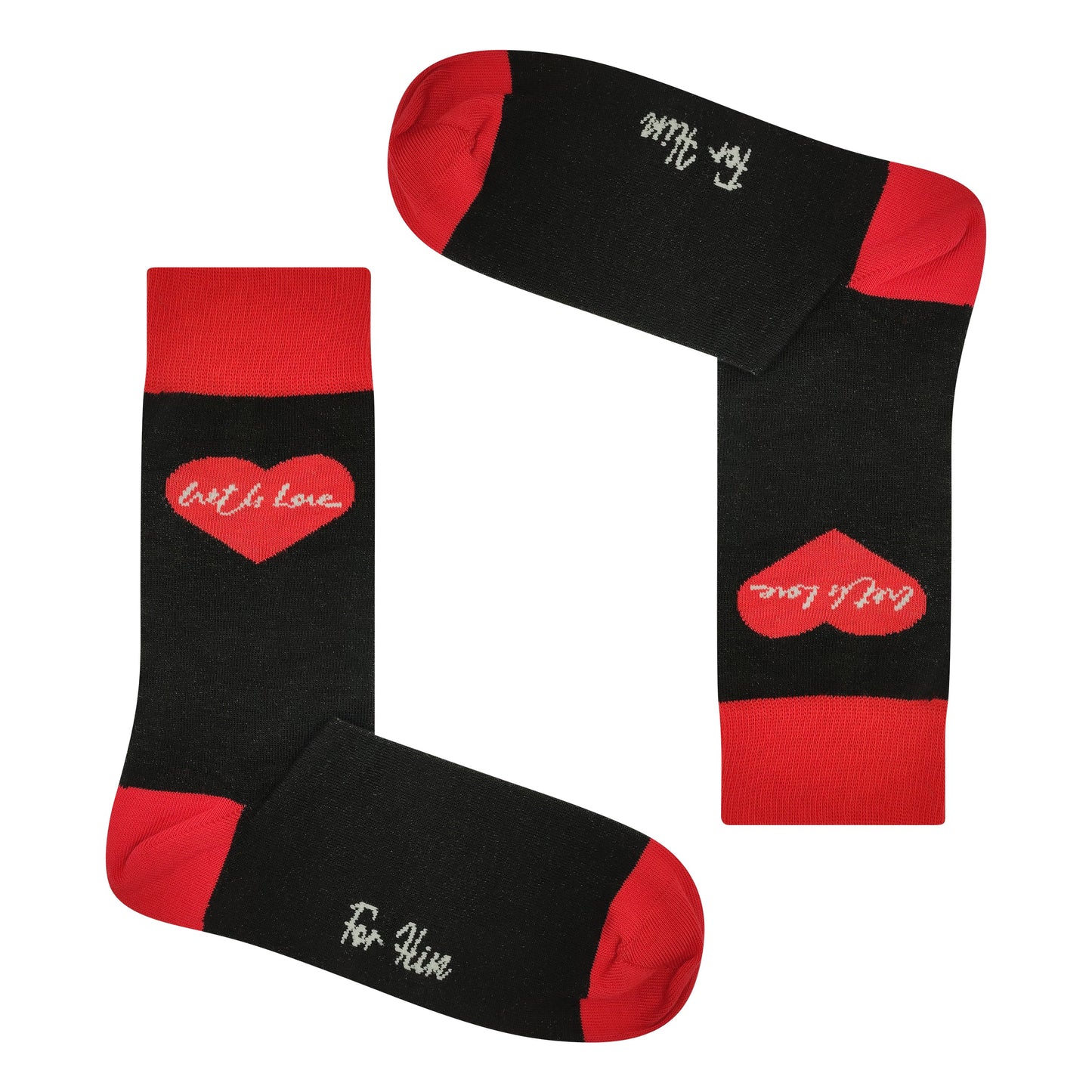 With Love Socks Gift Box - For Him Size UK 7 - 11