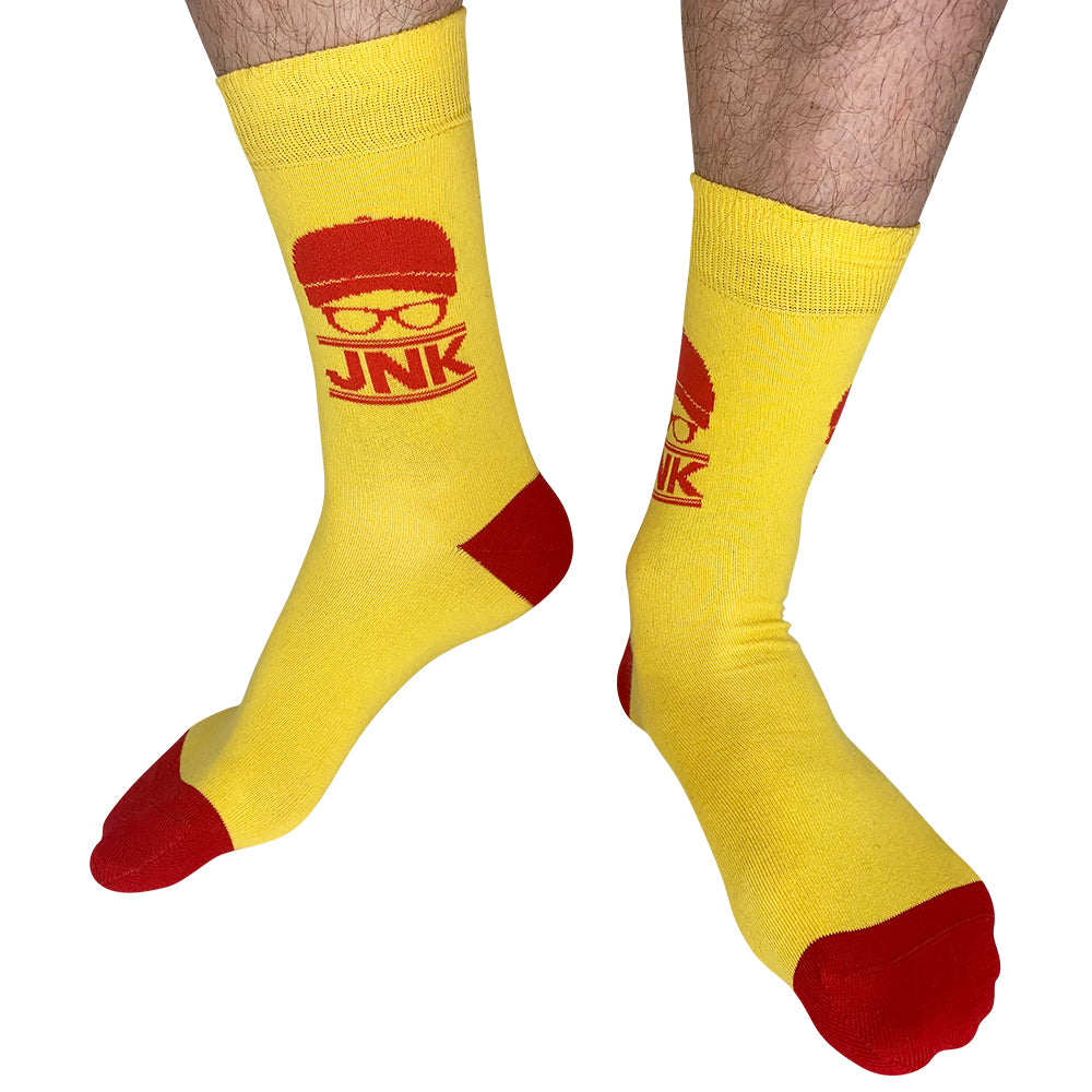 JNK - Liverpool | Socks | Yellow / Red | Size UK 7 - 11