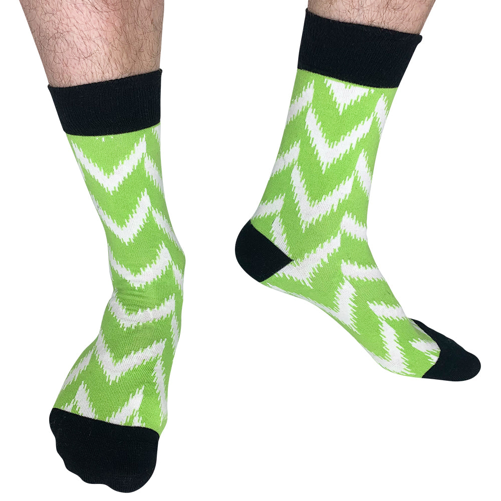 Nigeria - Home 2018 | Retro Shirt Socks | Green / White | Size UK 7 - 11