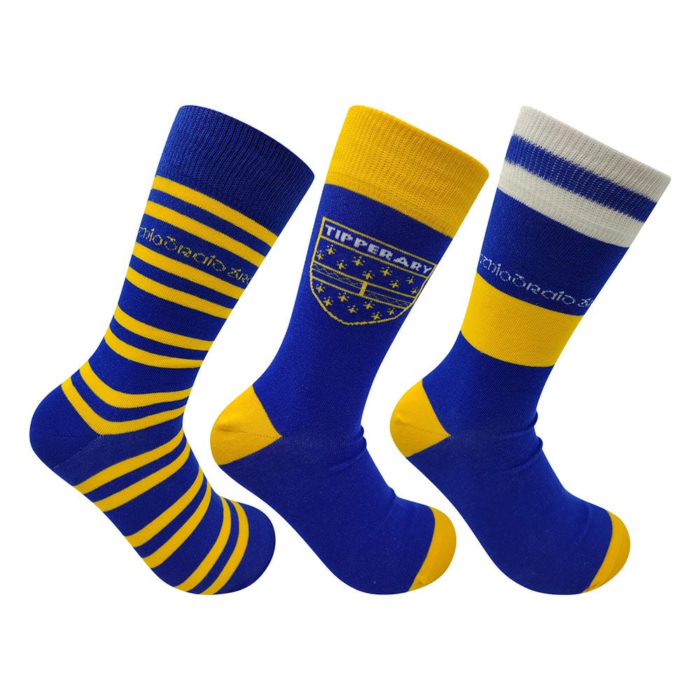 Tipperary Retro Sock Gift Box | Signed By Padraic Maher | Size UK 7 - 11