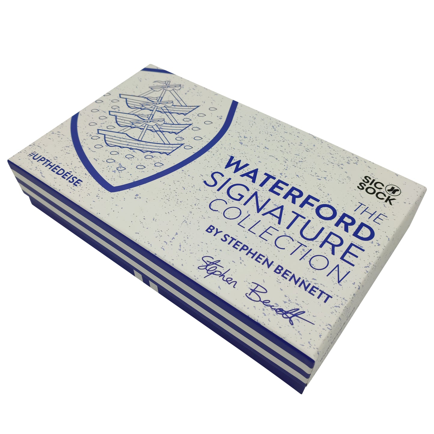 Waterford Retro Sock Gift Box | Signed By Stephen Bennett | Size UK 7 - 11