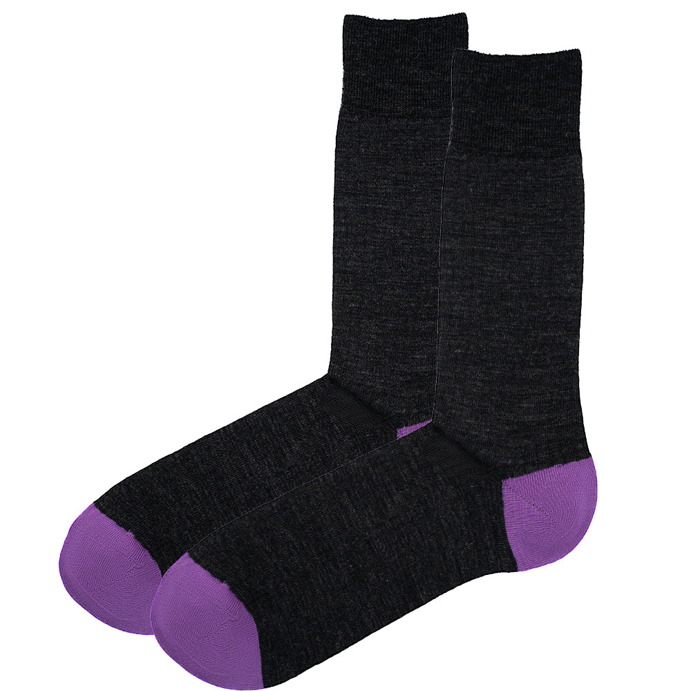 Luxury Wool Ribbed Socks - Kinsale Gift Box Size UK 7 - 11