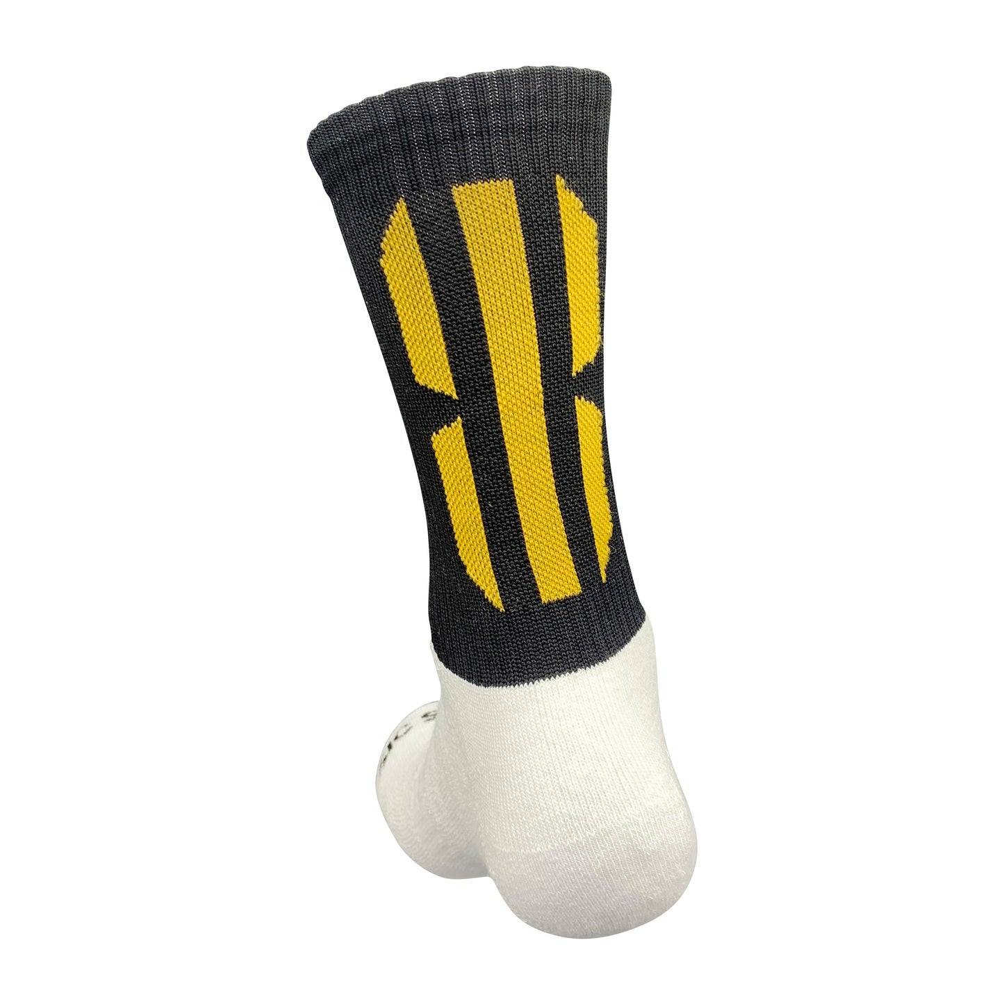 Gael-Tek Mid Socks For Gaelic Games | Black & Gold