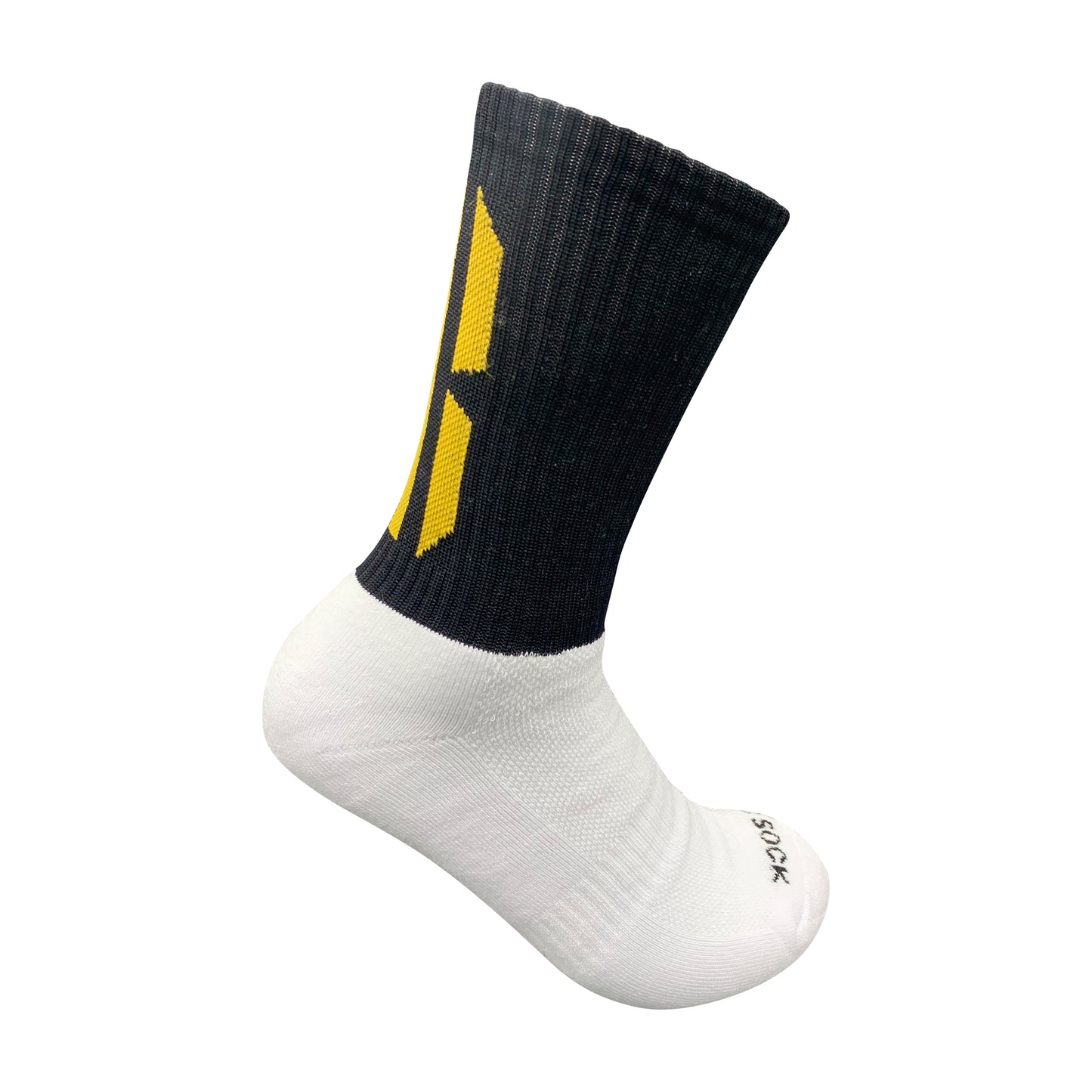 Gael-Tek Mid Socks For Gaelic Games | Black & Gold