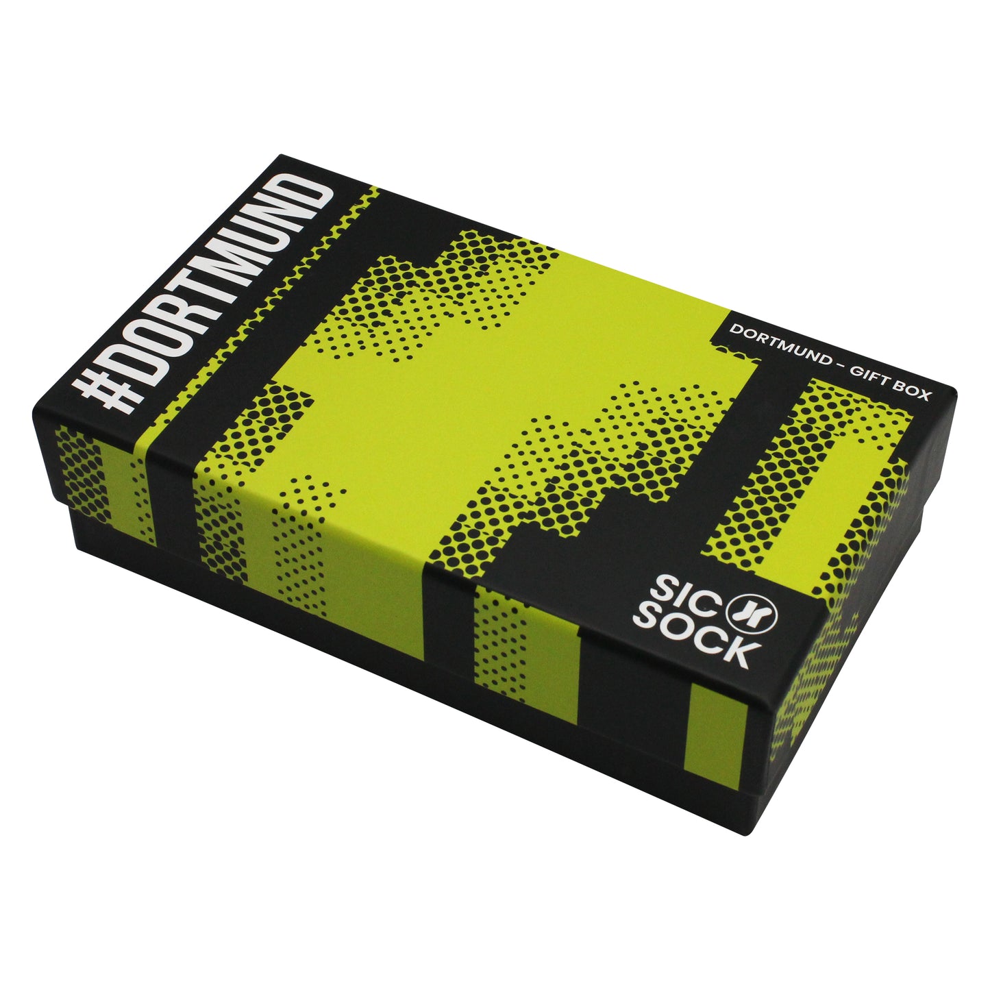 Dortmund Retro Shirt Sock Gift Box | Size UK 7 - 11