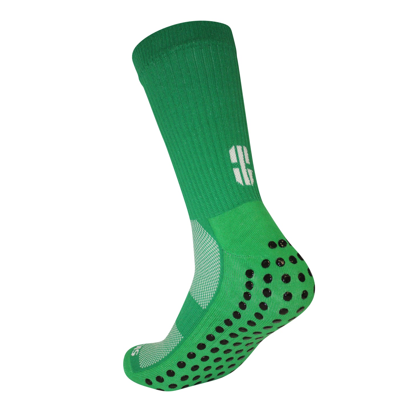 FootGripz Mid Grip Socks | Green