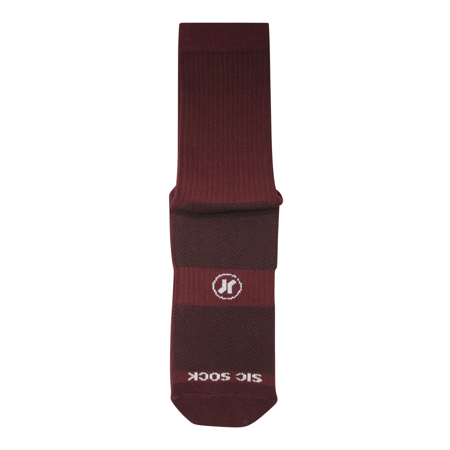 FootGripz Mid Grip Socks | Maroon