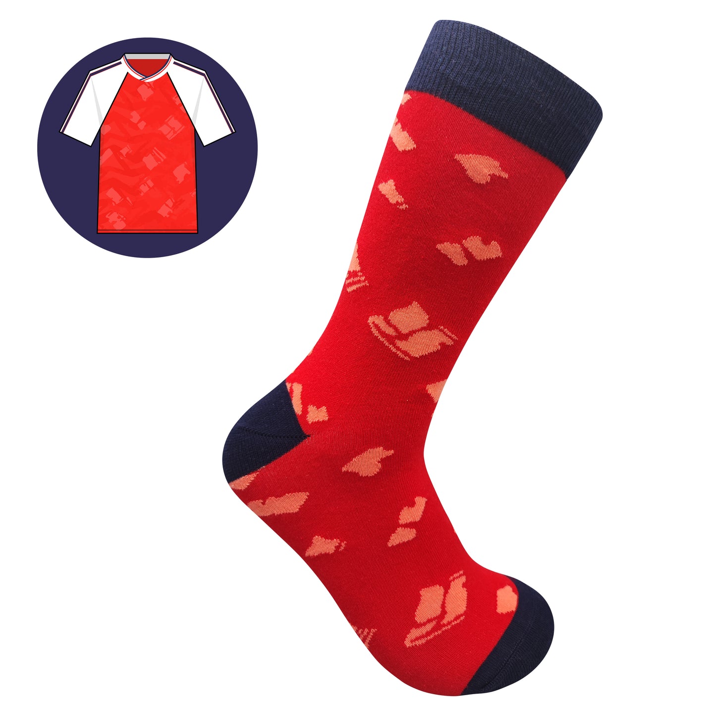GoonR - Retro Shirt Sock Gift Box | Size UK 7 - 11