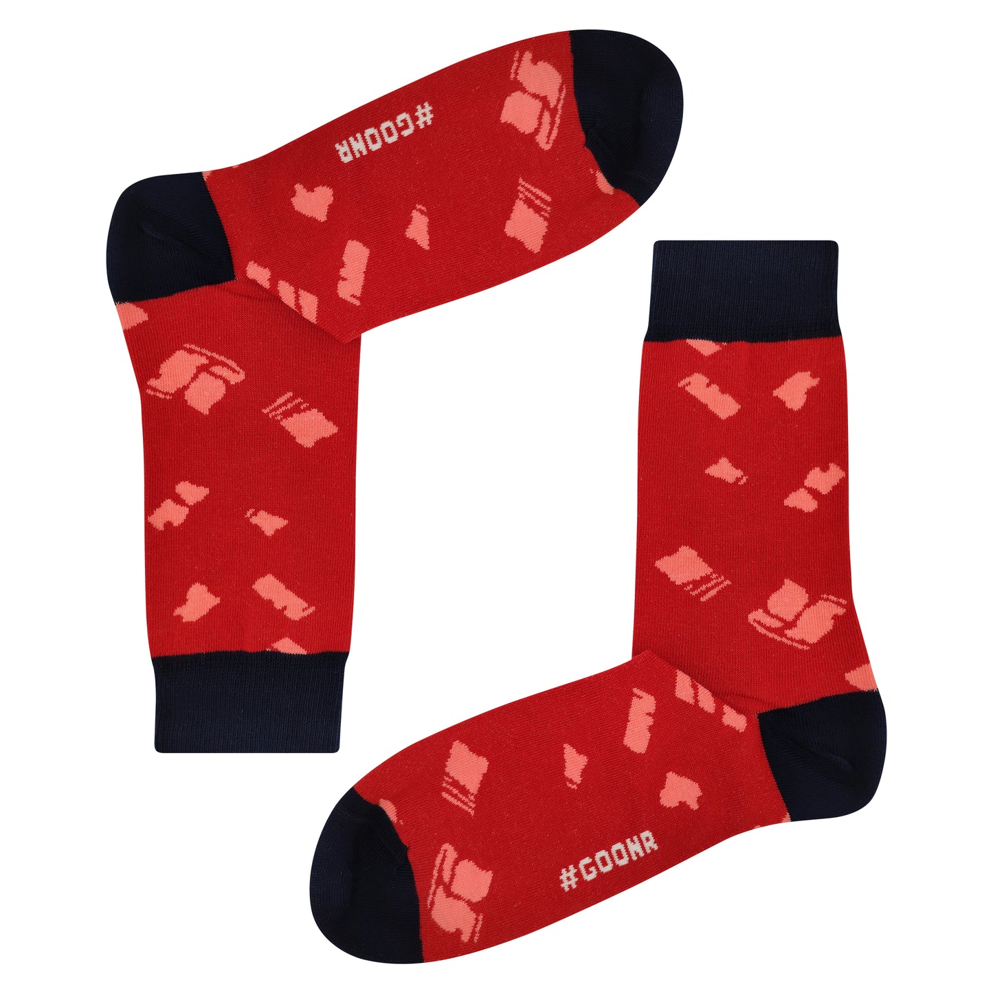 GoonR - Retro Shirt Sock Gift Box | Size UK 7 - 11