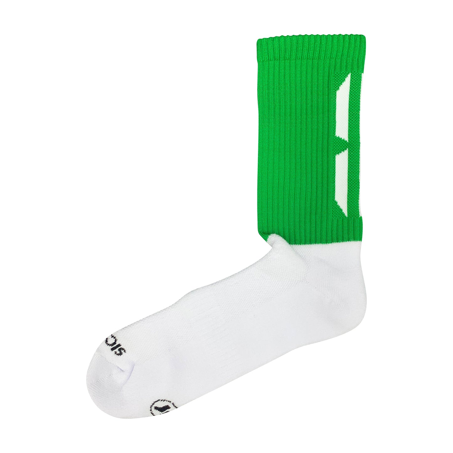 Gael-Tek Mid Socks For Gaelic Games | Green & White