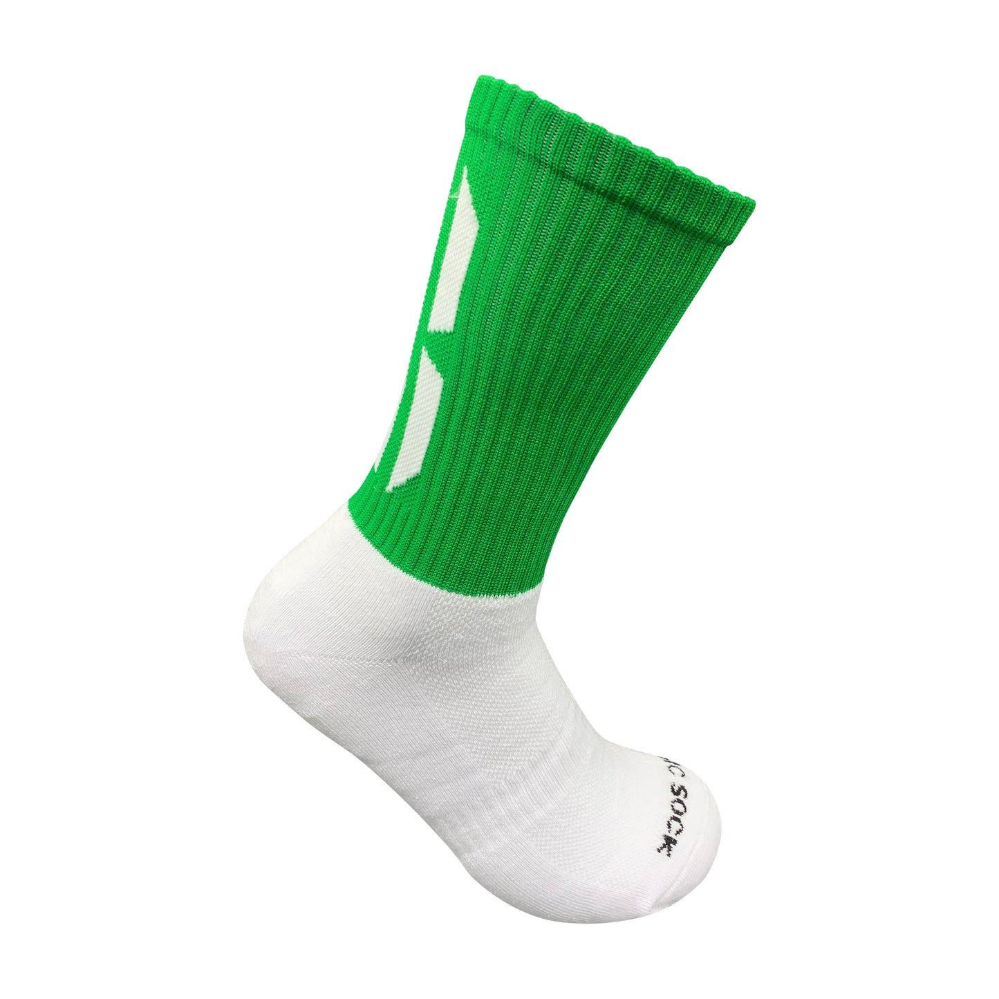 Gael-Tek Mid Socks For Gaelic Games | Green & White