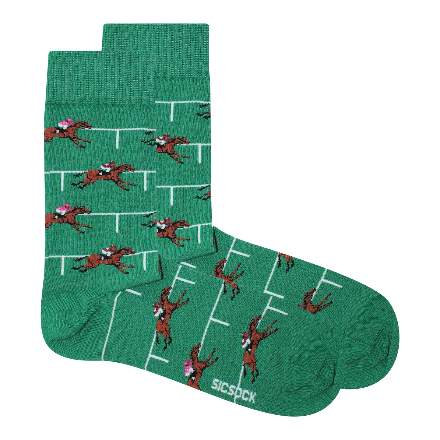 At The Post Horse Racing Socks