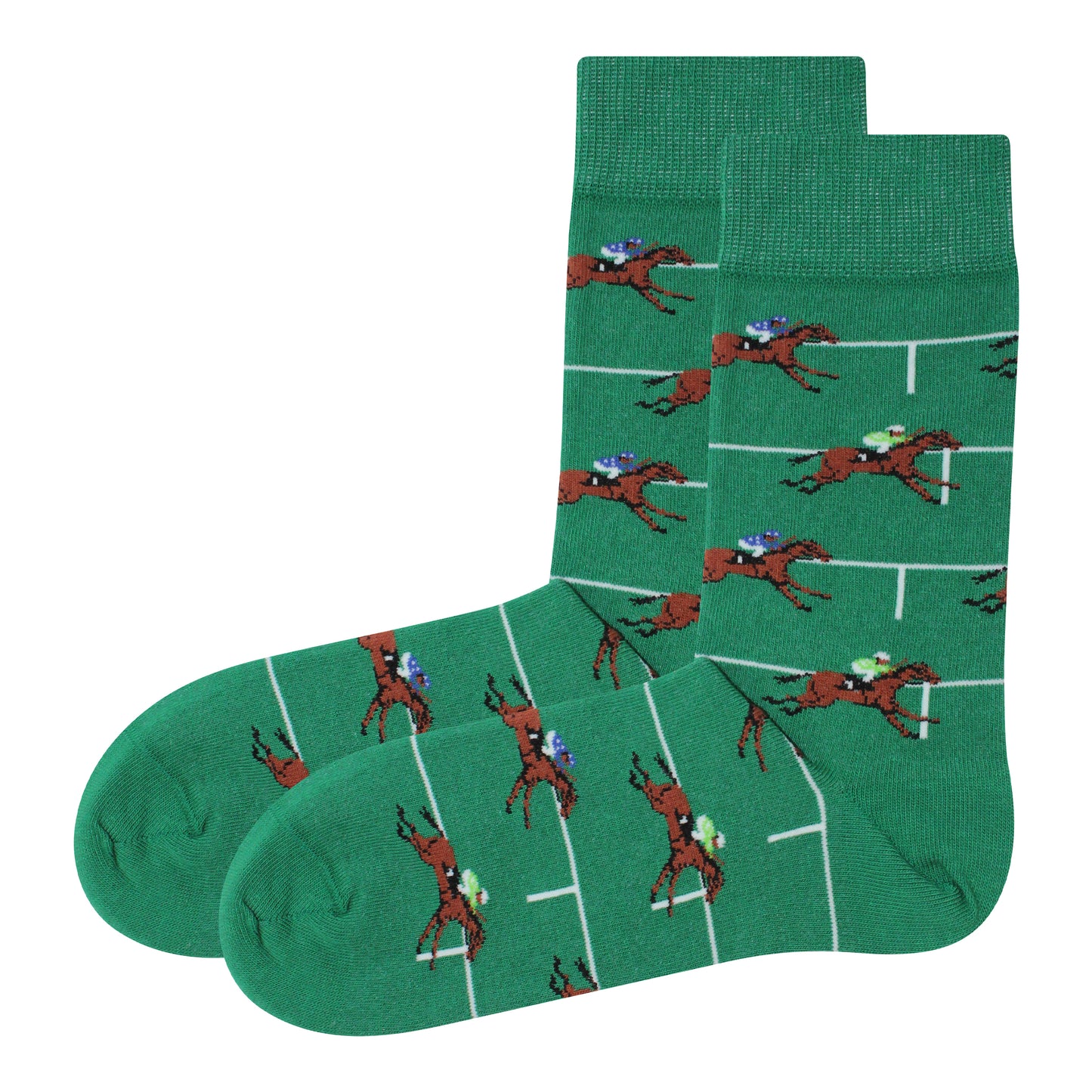 At The Post Horse Racing Socks