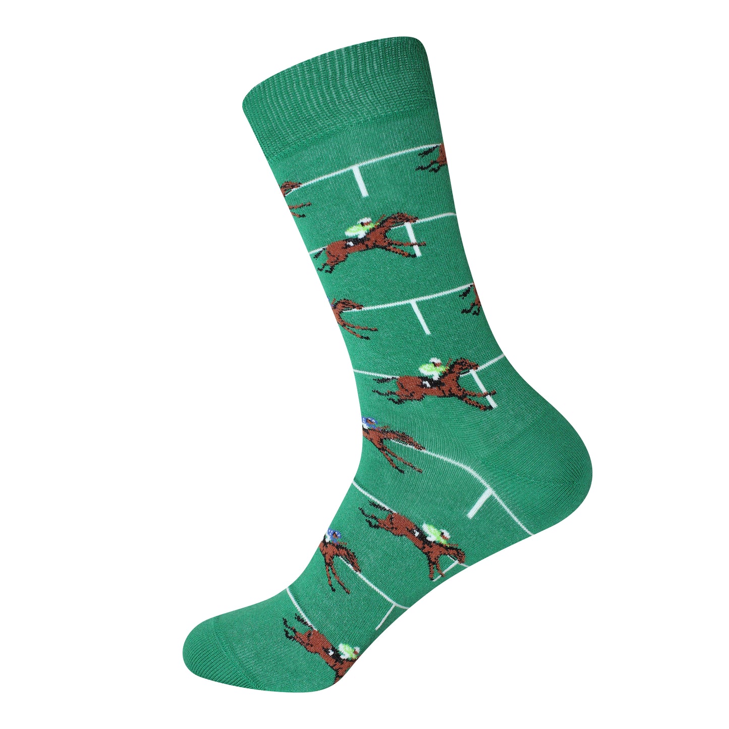 At The Post Horse Racing Socks