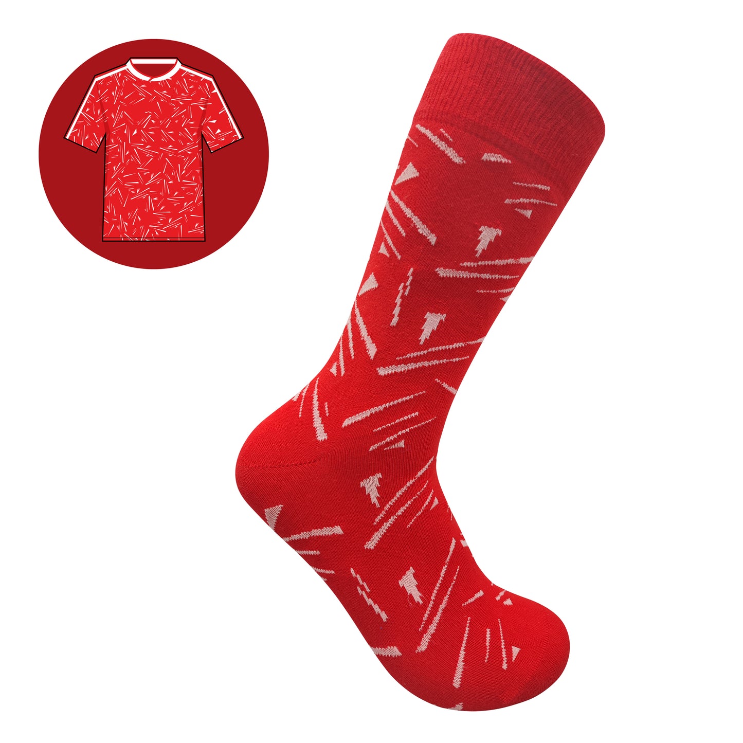 Liverpool - Retro Shirt Sock Gift Box | Size UK 7 - 11