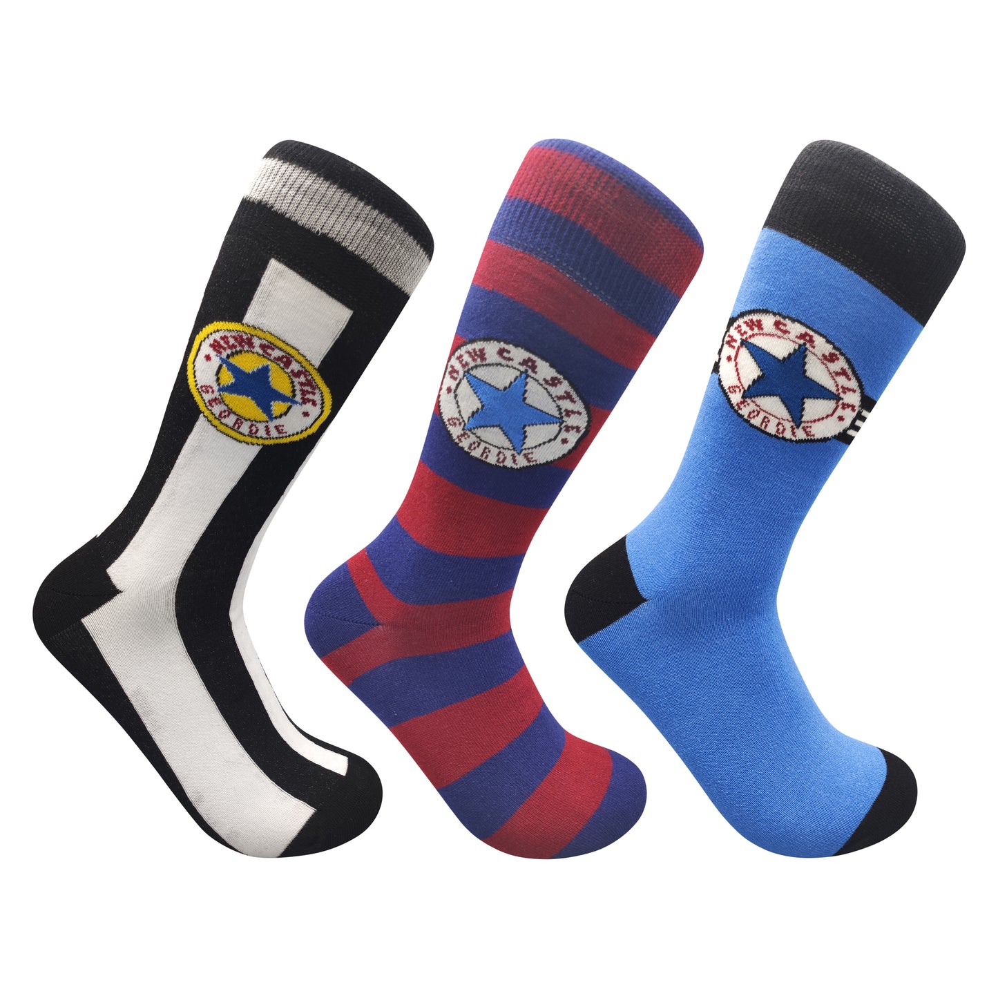 Newcastle - Retro Shirt Sock Gift Box | Size UK 7 - 11