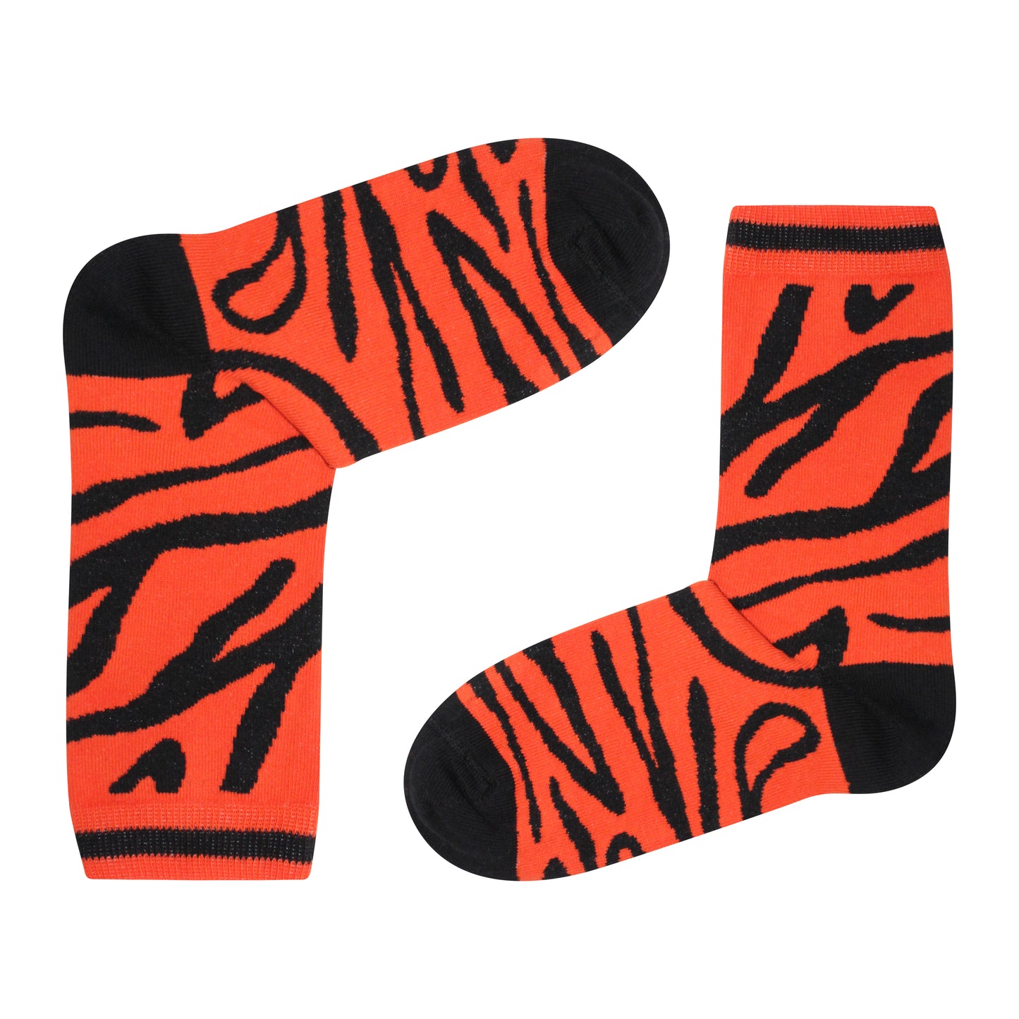 Tiger Print Socks