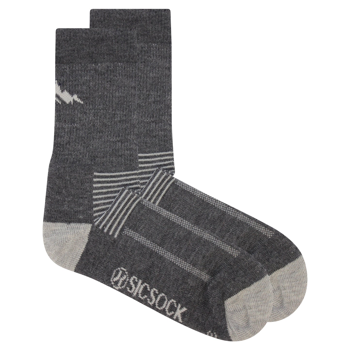 Wild Atlantic Merino Wool Hiking / Walking Socks | Charcoal