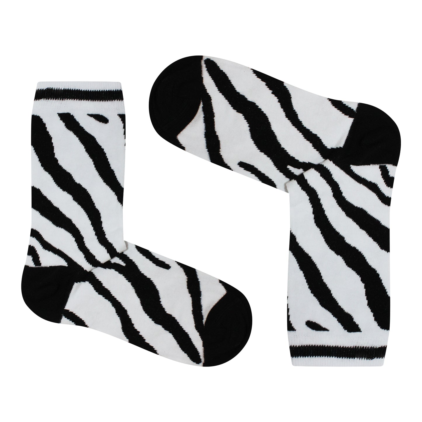 Zebra Print Socks