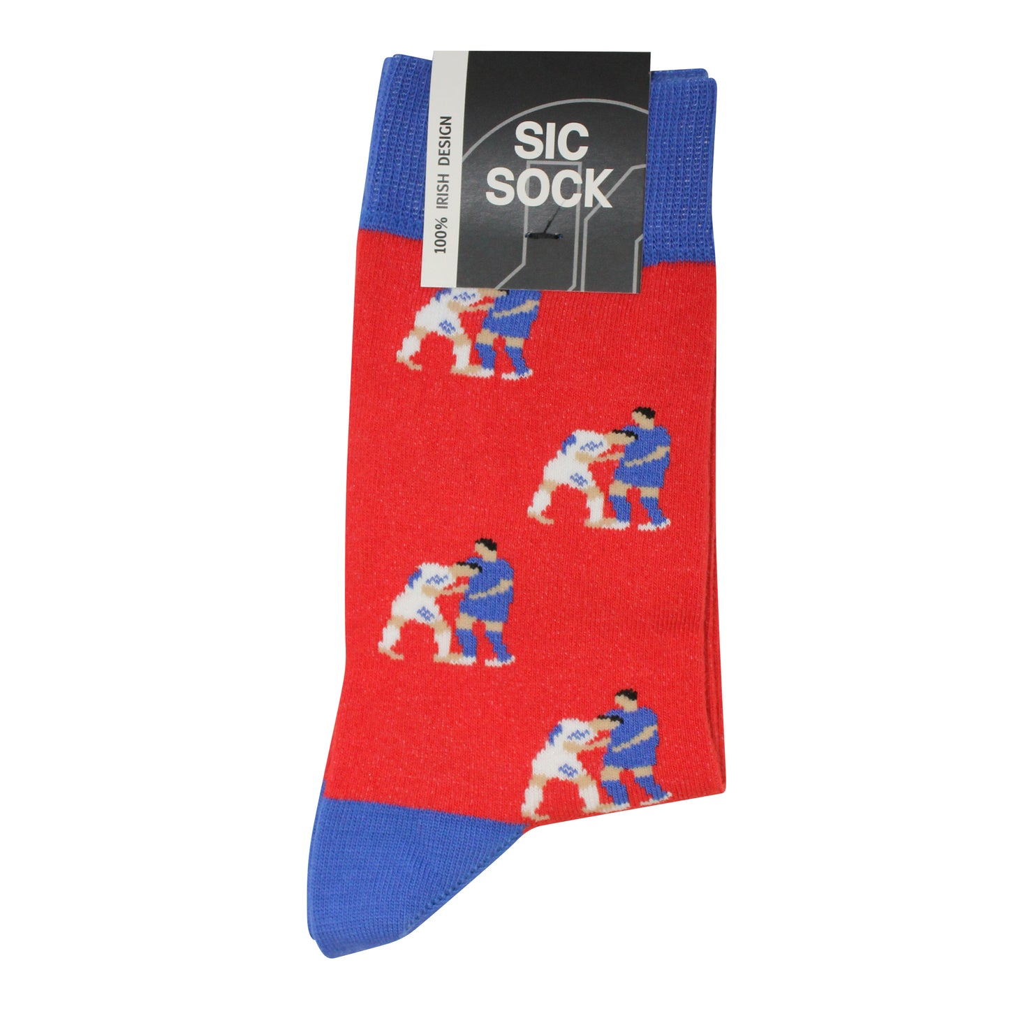 'Zizou' Headbutt - World Cup 2006 | Retro Shirt Socks | Red | Size UK 7 - 11