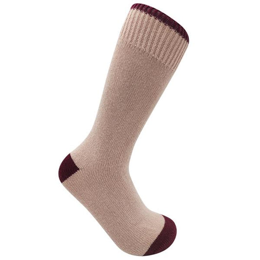 Luxury Cashmere Blend Socks Dusty Pink | Women (UK 4-7)