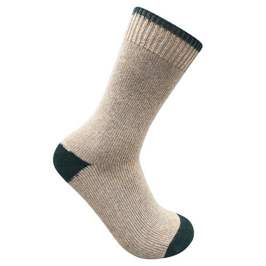 Luxury Cashmere Blend Socks Beige | Women (UK 4-7)